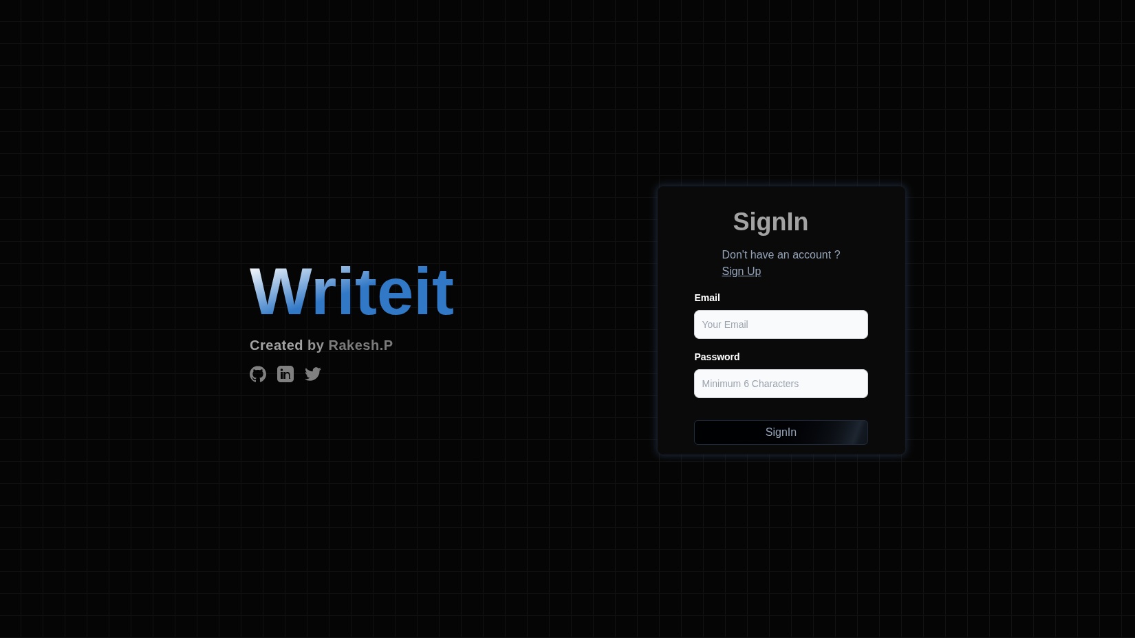 Writeit